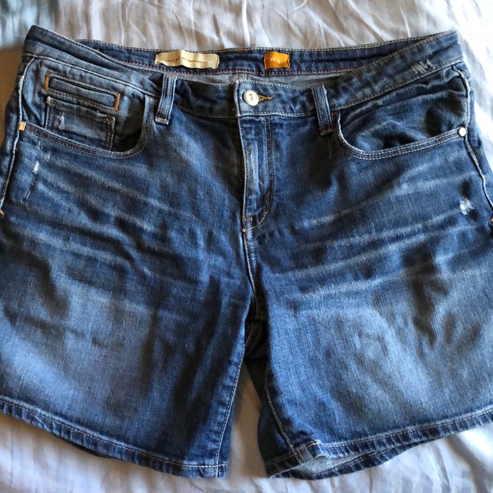 Anthropologie Pilcro Stet Denim Shorts